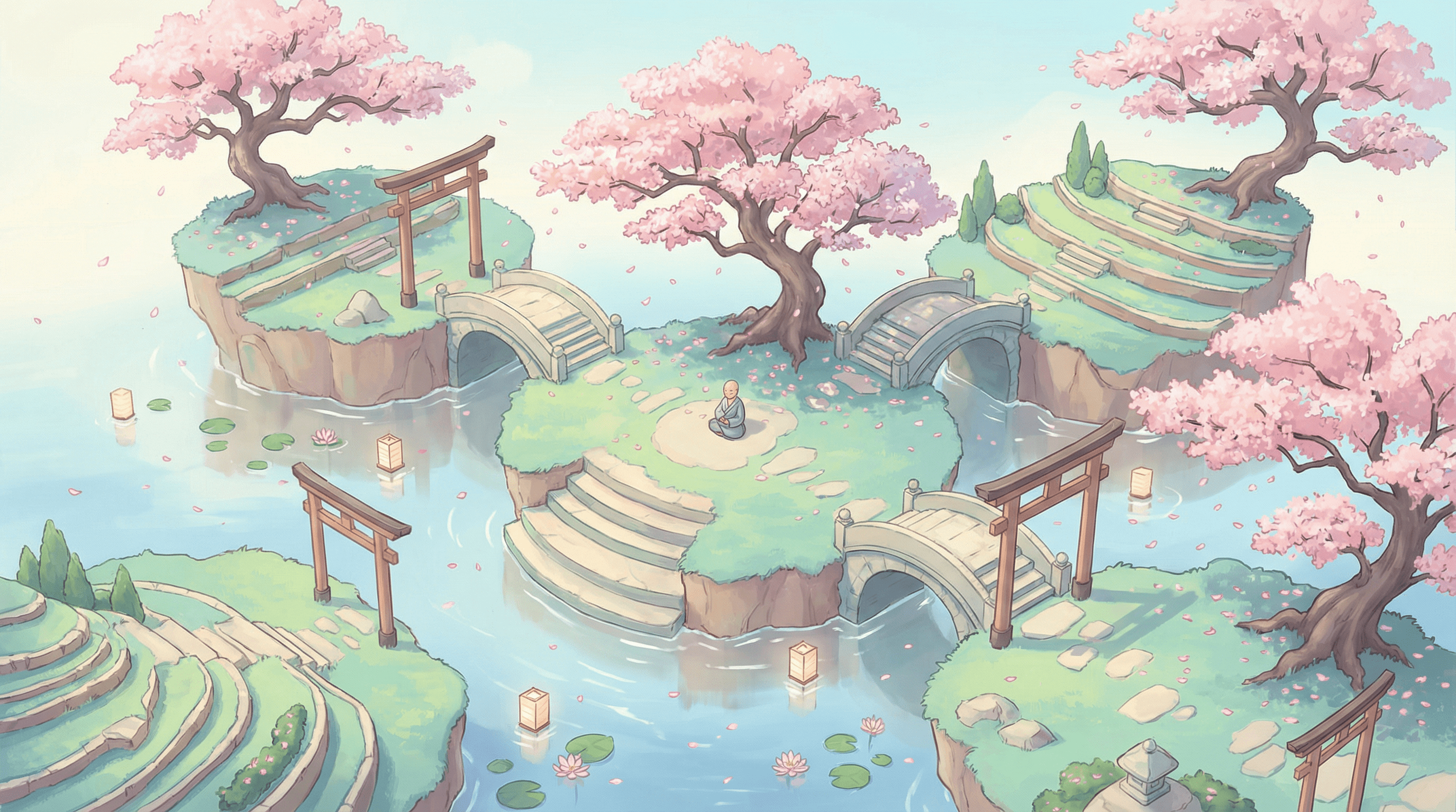 Zen Garden Puzzle Game